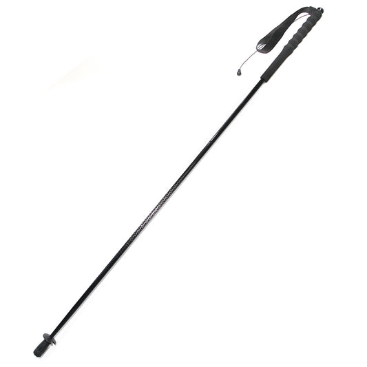 Carbon Trekking Poles with Fish Patterned Black Surface - Folding and Ultralight
