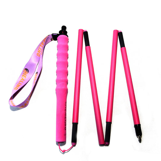 Carbon Fiber Trekking Poles - Folding Ultralight and Pink Color