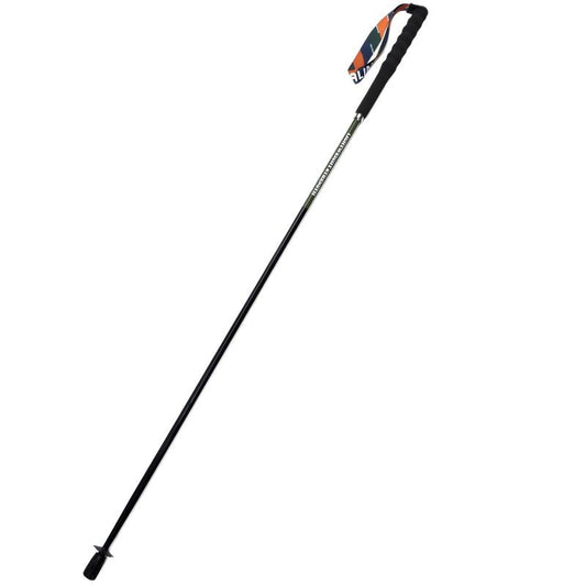 Carbon Trekking Poles - Colorful stripes- Folding and Ultralight