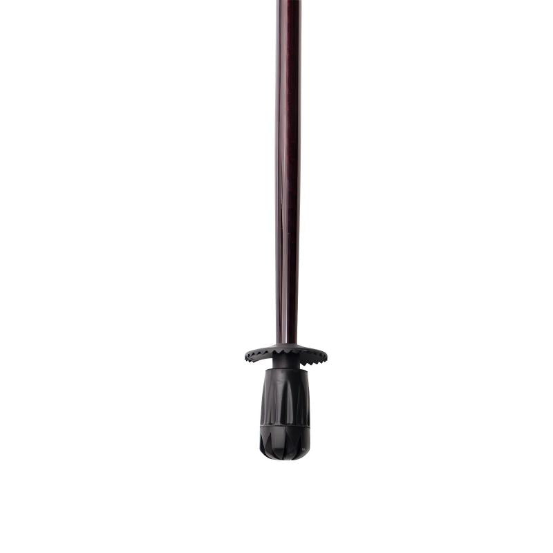 Carbon Trekking Poles - Dark Red- Folding and Ultralight
