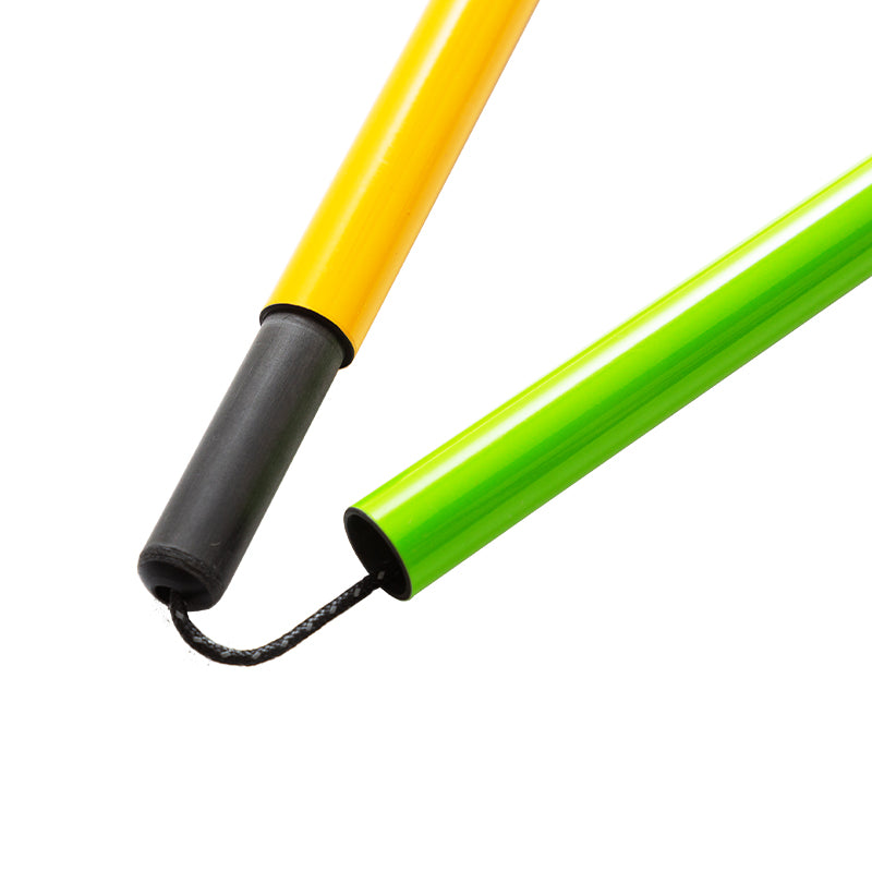 Carbon Fiber Colorful Trekking Poles - Folding and Ultralight