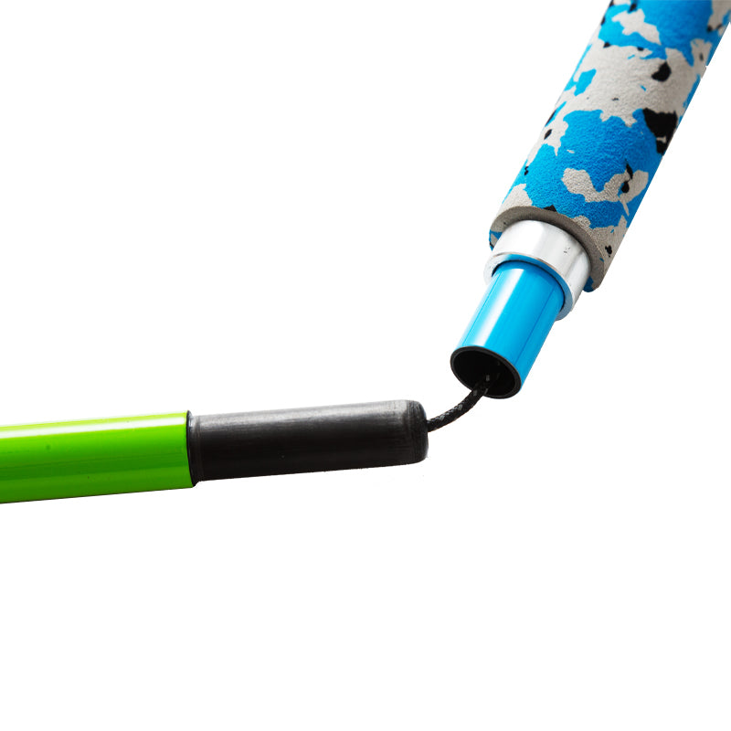 Carbon Fiber Colorful Trekking Poles - Folding and Ultralight