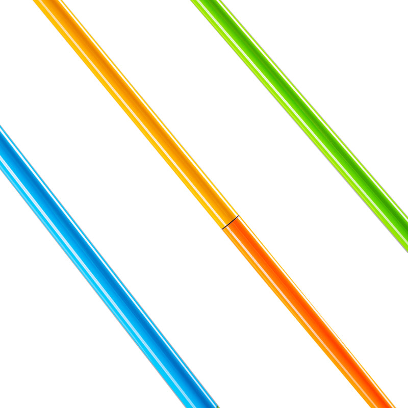 Carbon Fiber Colorful Trekking Poles - Folding and Ultralight