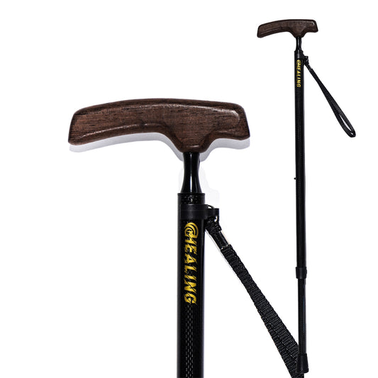 Verstellbarer Gehstock aus Kohlefaser – ultraleicht