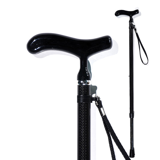 Verstellbarer Gehstock aus Kohlefaser – ultraleicht