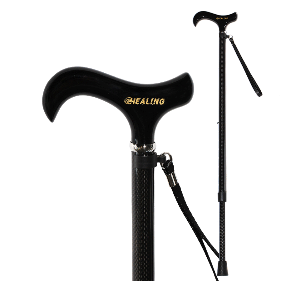 Adjustable Carbon Fiber Walking Cane - Ultralight