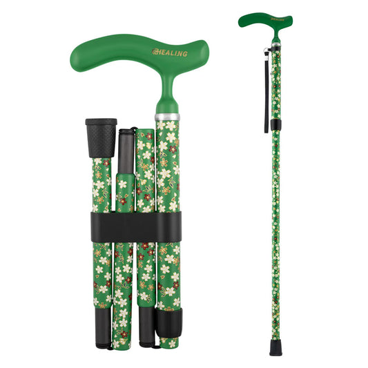 Faltbarer Gehstock aus Kohlefaser – verstellbar und ultraleicht