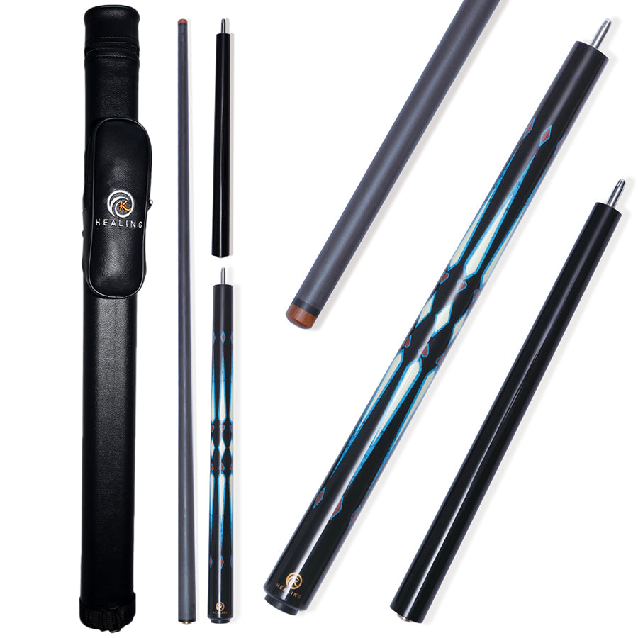 Carbon Fiber Break Jump Cue - 12.9mm Uniloc and Radial