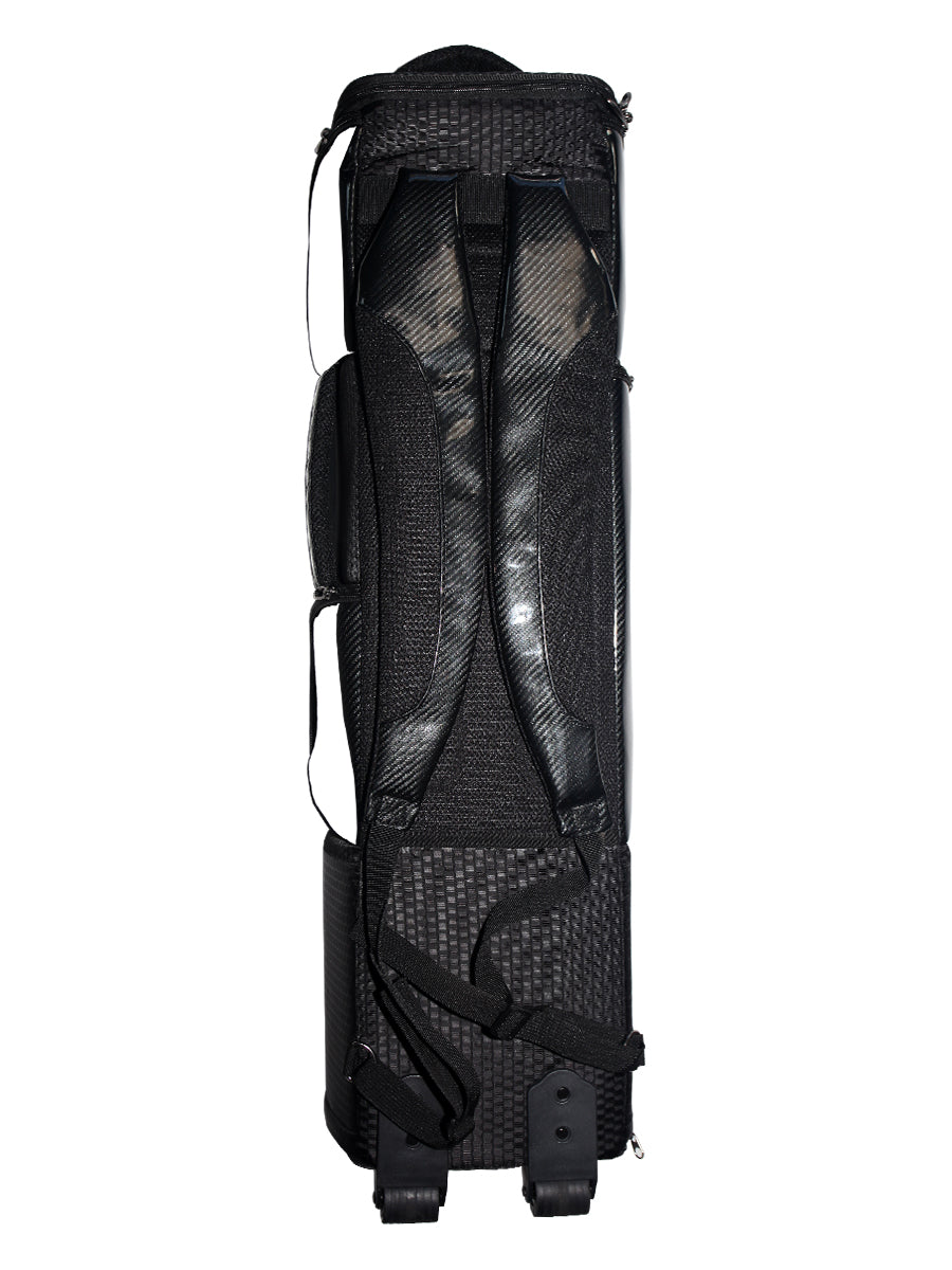 3K Carbon Fiber Billiard Cue Case with 32 Holes And Breathable Shoulder Straps