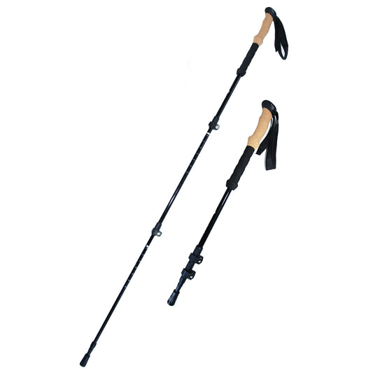 Carbon Fiber Trekking Poles - Adjustable and Collapsible