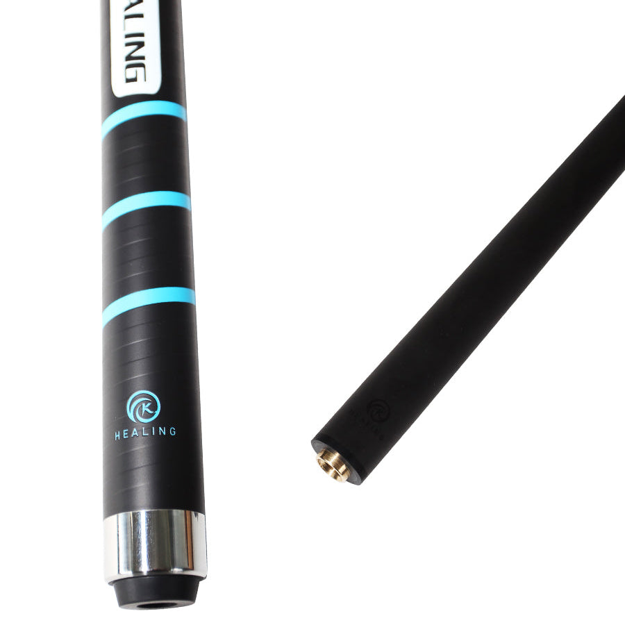 Carbon Fiber Break Cue with Nonslip Wrap - 12.9mm Uniloc and Juma Ferrule