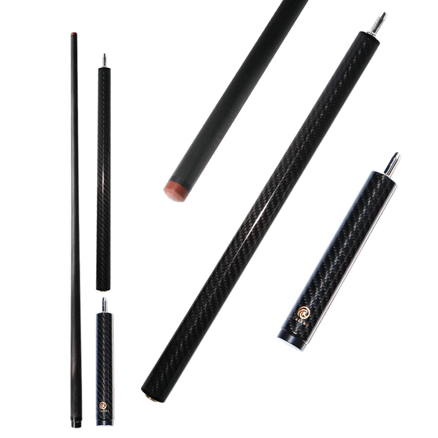 Jump-Queue aus Kohlefaser – 13,8 mm Uniloc- und 3K-Twill-Oberfläche