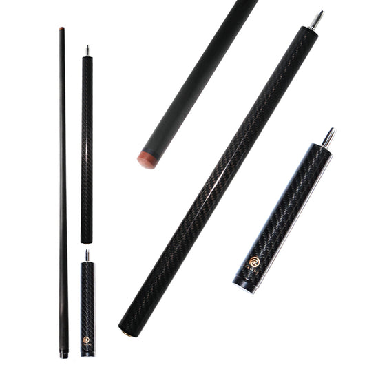 Jump-Queue aus Kohlefaser – 13,8 mm Uniloc- und 3K-Twill-Oberfläche