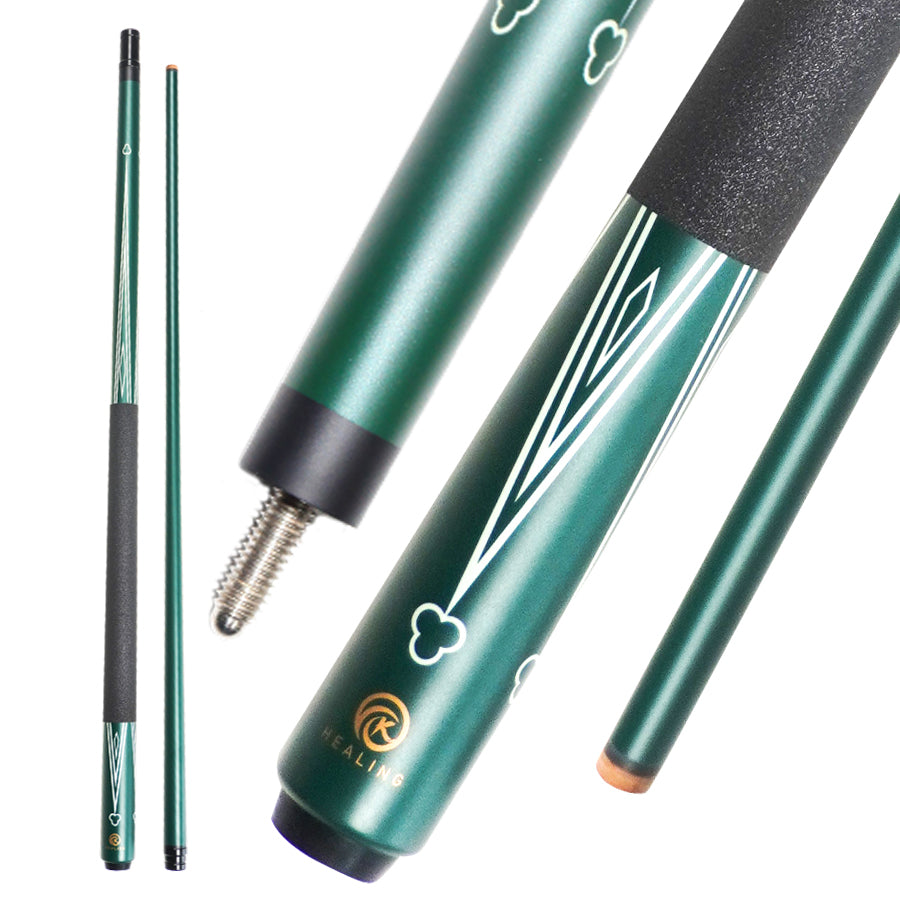 Fiberglass Pool Cue - 5/16 x 18 Joint 12.9mm Tip and Anti-slip Wrap