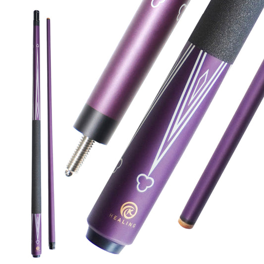 Billardqueue aus Fiberglas – 12,9 mm 5/16 x 18 und rutschfeste Ummantelung