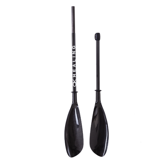 Zweiteiliges Kajakpaddel aus Carbon – verstellbar und abnehmbar