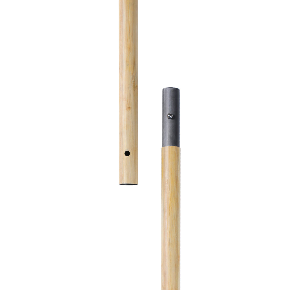 Carbon 3-Piece SUP Paddle - Adjustable Detachable and Bamboo Skin