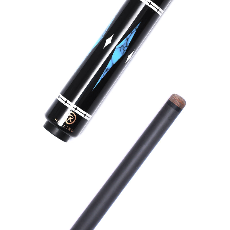 Carbon Fiber Pool Cue - 12.4mm Radial