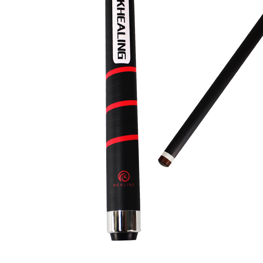 Carbon Fiber Break Cue with Non-slip Wrap - 12.9mm Uniloc and Juma Ferrule