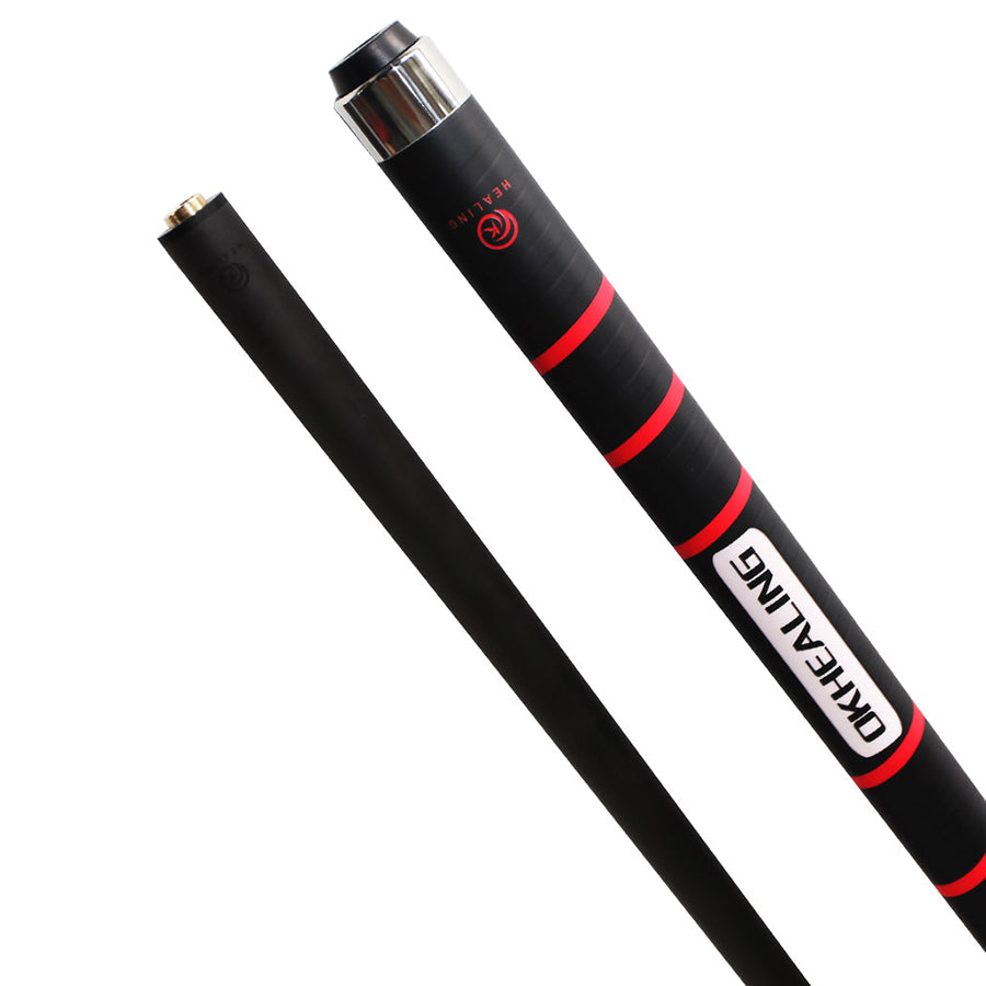 Carbon Fiber Break Cue with Non-slip Wrap - 12.9mm Uniloc and Juma Ferrule