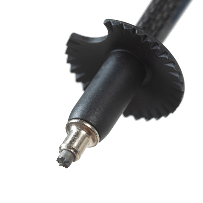 Carbon Trekking Poles Black - Folding and Ultralight