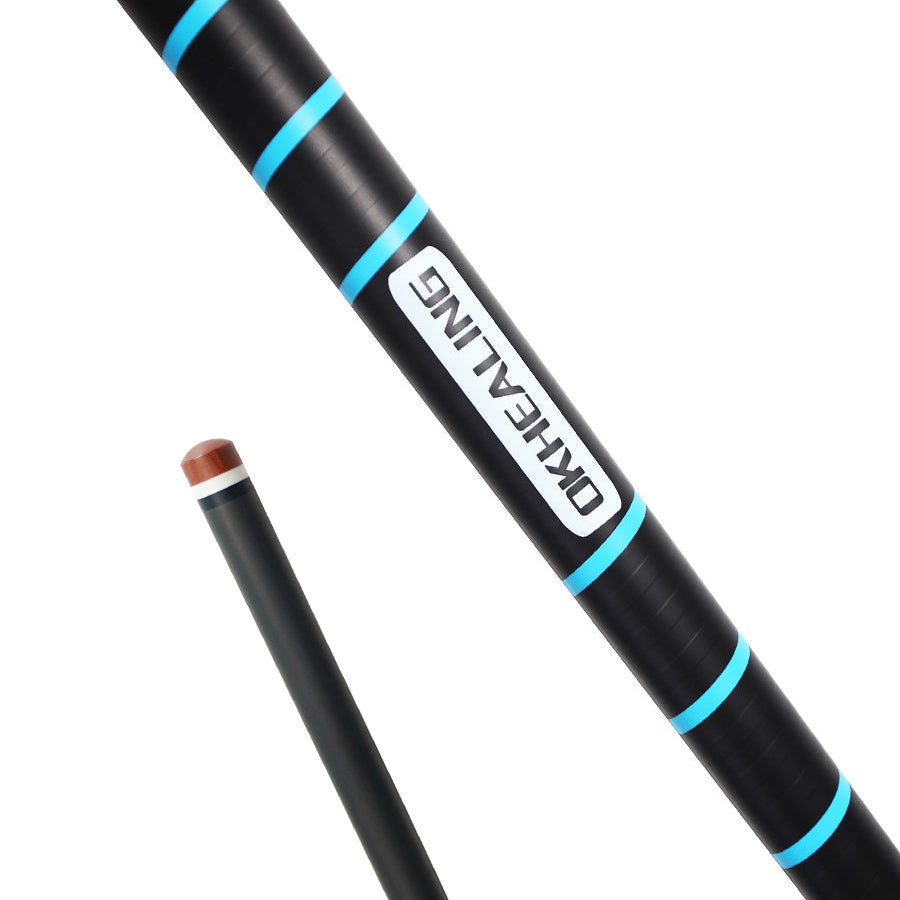 Carbon Fiber Break Cue with Nonslip Wrap - 12.9mm Uniloc and Juma Ferrule