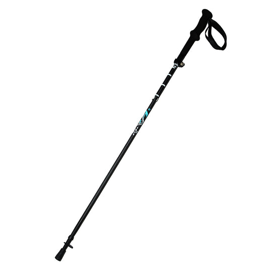 Carbon Fiber Trekking Poles - Adjustable Folding and Black Color