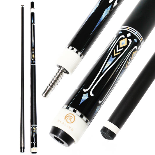 Carbonfaser-Poolqueue, radial, 12,4 mm, mit Juma-Ferrule