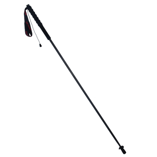 Carbon Fiber Trekking Poles Black - Folding and Ultralight