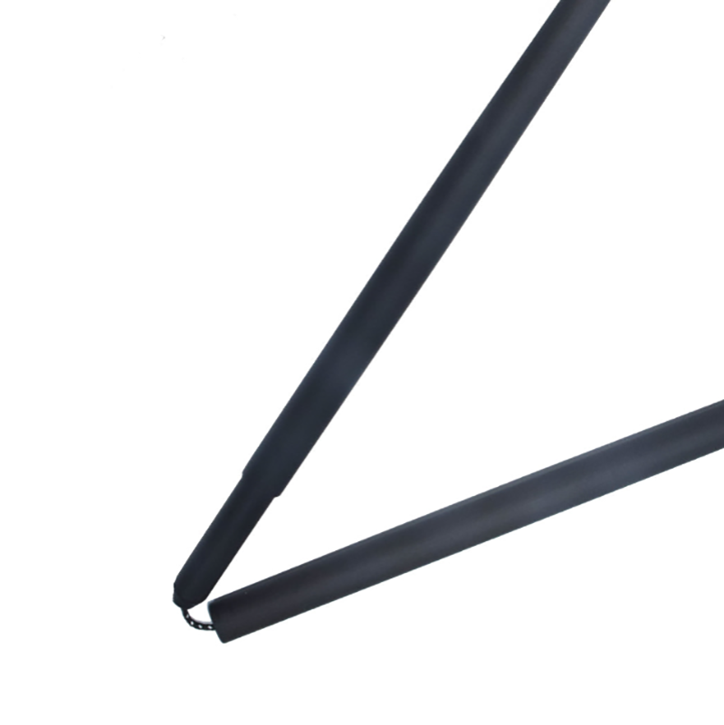 Carbon Fiber Trekking Poles Black - Folding and Ultralight