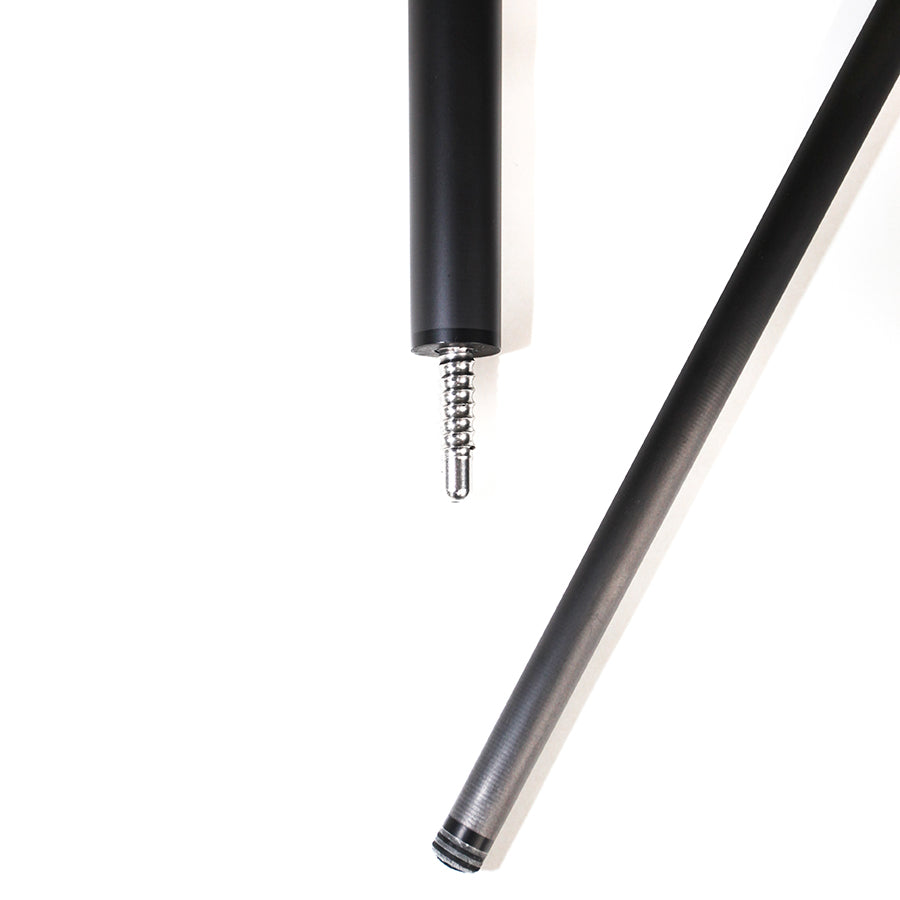 Carbon Fiber Pool Cue - 12.4mm Radial and Non-slip Wrap