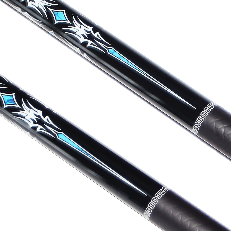 OKHEALING Carbon Break Cue - Uniloc Joint 14mm Tip
