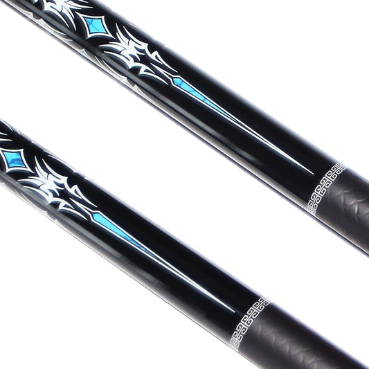 OKHEALING Carbon Break Cue - Uniloc Joint 14mm Tip