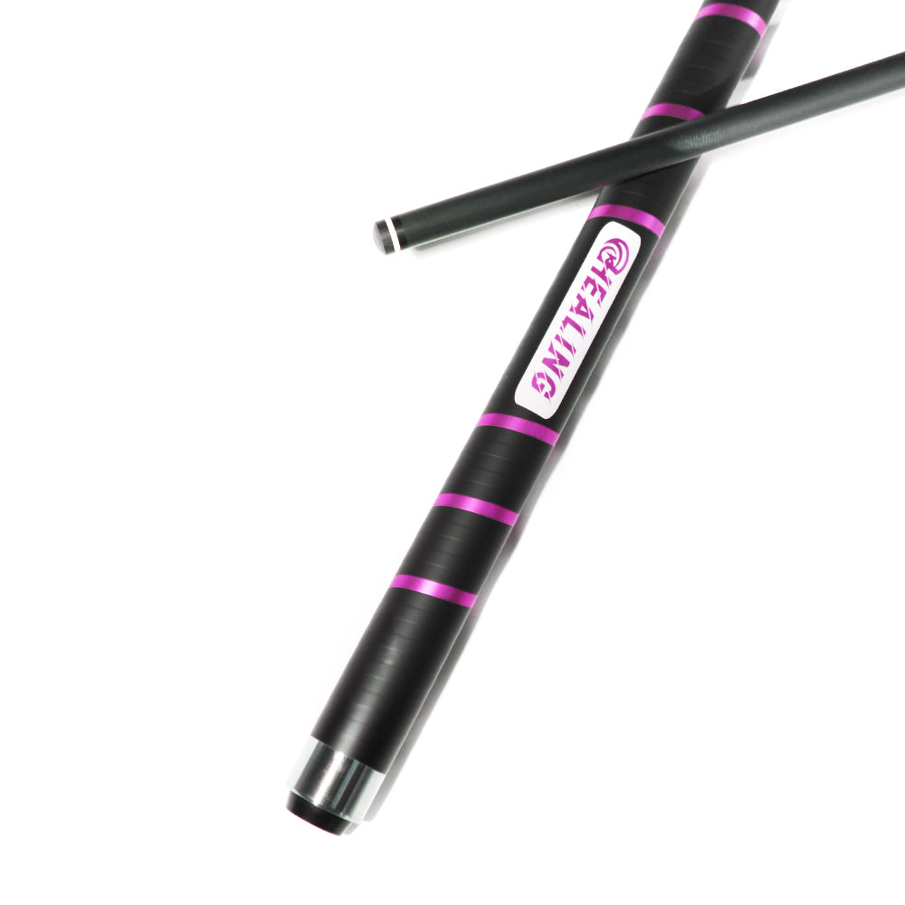 Break-Queue aus Kohlefaser mit rutschfestem Griffband, Uniloc-System (12,9 mm) und Juma-Ferrule