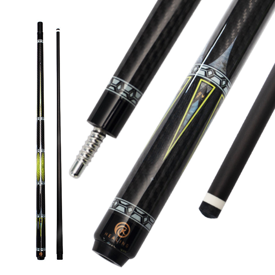 Carbon Fiber Pool Cue Radial - 11.8mm with Juma Ferrule