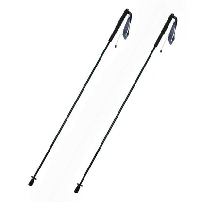 Foldable Carbon Hiking Poles – Compact & Lightweight (Dark Green)