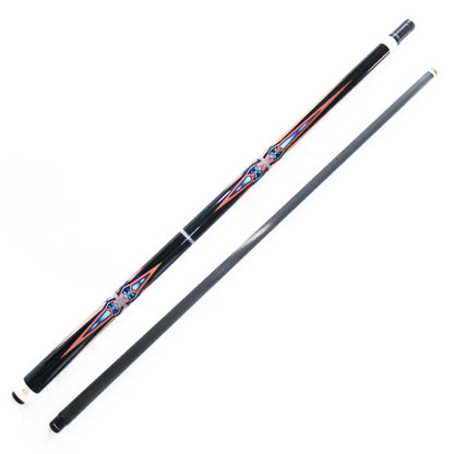 Break Cue with Carbon Shaft Wood Butt Radial - 14mm
