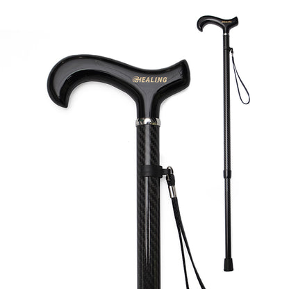 Adjustable Carbon Fiber Walking Cane - Ultralight