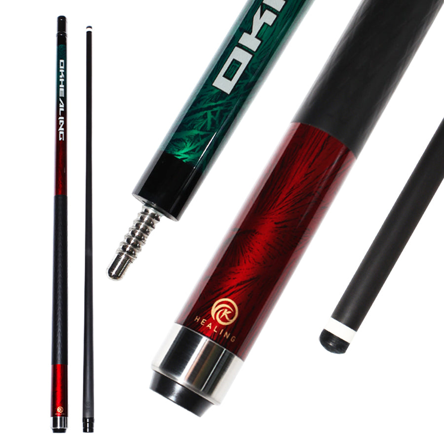 Carbon Fiber Pool Cue Radial - 11.8mm with Juma Ferrule