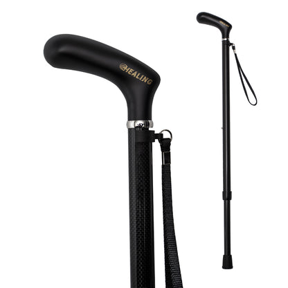 Verstellbarer Gehstock aus Kohlefaser – ultraleicht