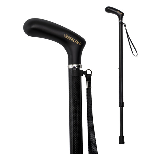 Verstellbarer Gehstock aus Kohlefaser – ultraleicht