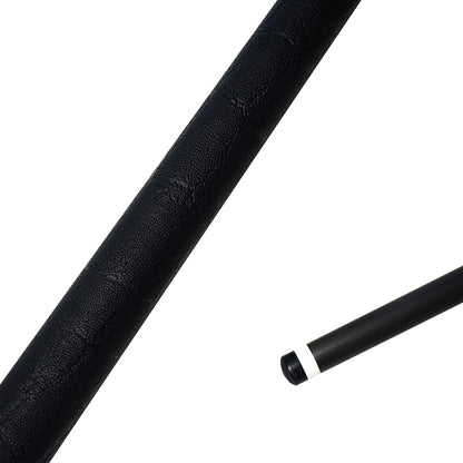 Pool Cue with Carbon Shaft Wood Butt - 11.8mm Radial Black