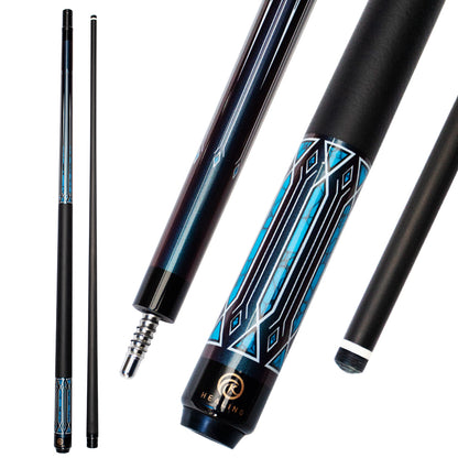 Carbon Fiber Pool Cue Radial - 11.8mm Low Deflection