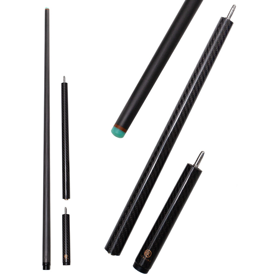 Jump-Queue aus Kohlefaser – 13,8 mm Uniloc- und 3K-Twill-Oberfläche