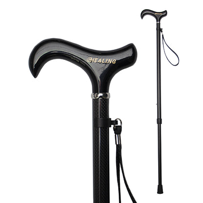 Adjustable Carbon Fiber Walking Cane - Ultralight