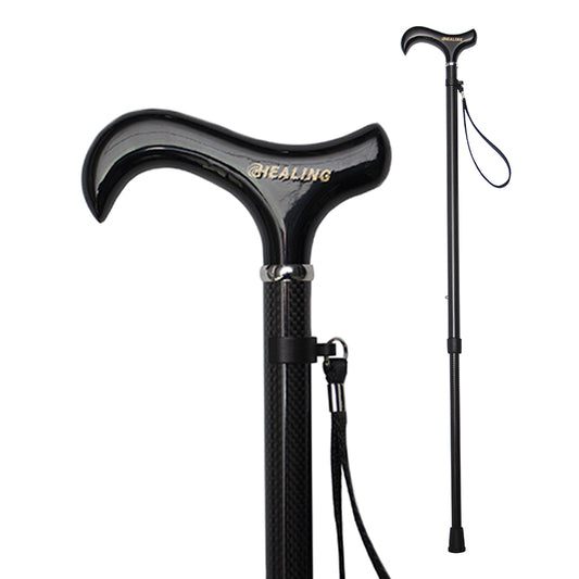 Adjustable Carbon Fiber Walking Cane - Ultralight