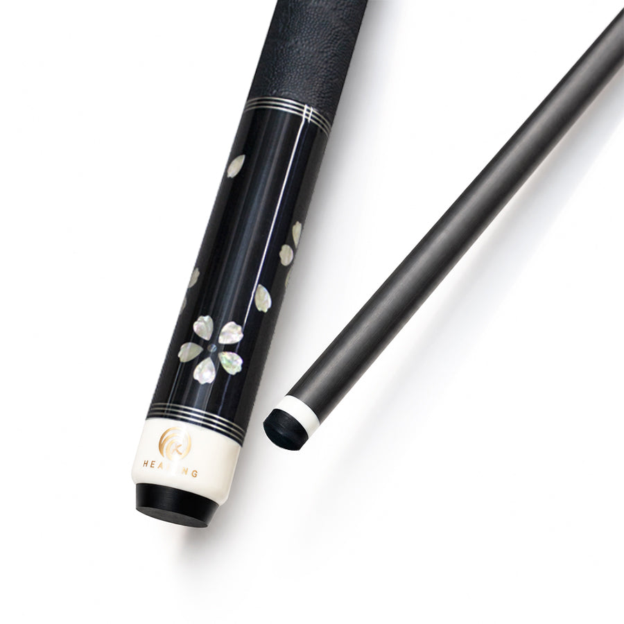Hybrid Carbon Fiber Pool Cue Radial - 12.5mm LD XTC Ferrule