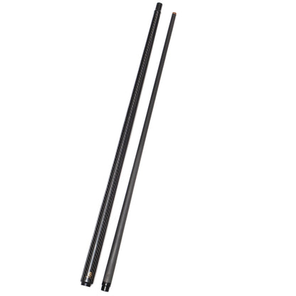 Carbon Fiber Break Jump Cue Uniloc Style - 12.9mm with 3K Twill Surface