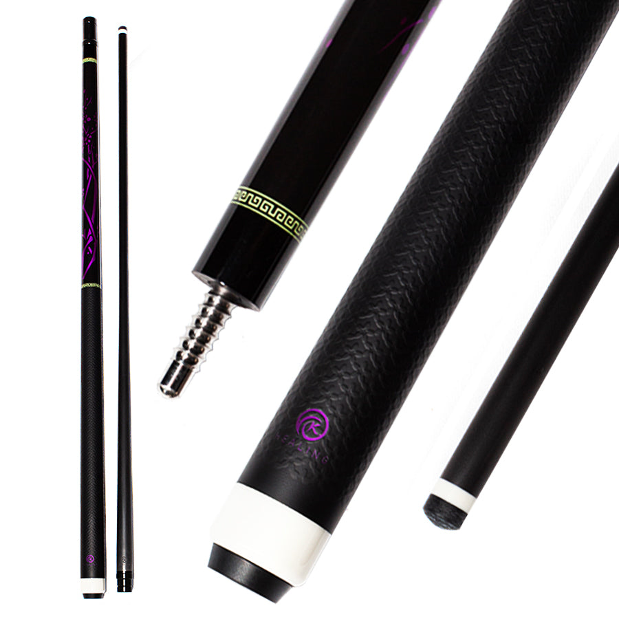 Carbon Fiber Pool Cue Radial - 12.5mm LD XTC Ferrule