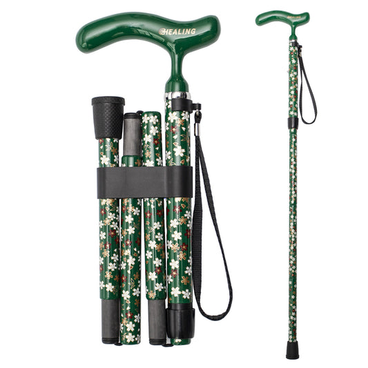 Faltbarer Gehstock aus Kohlefaser – verstellbar und ultraleicht